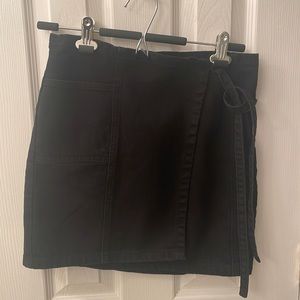 BDG Urban Outfitters black denim skirt